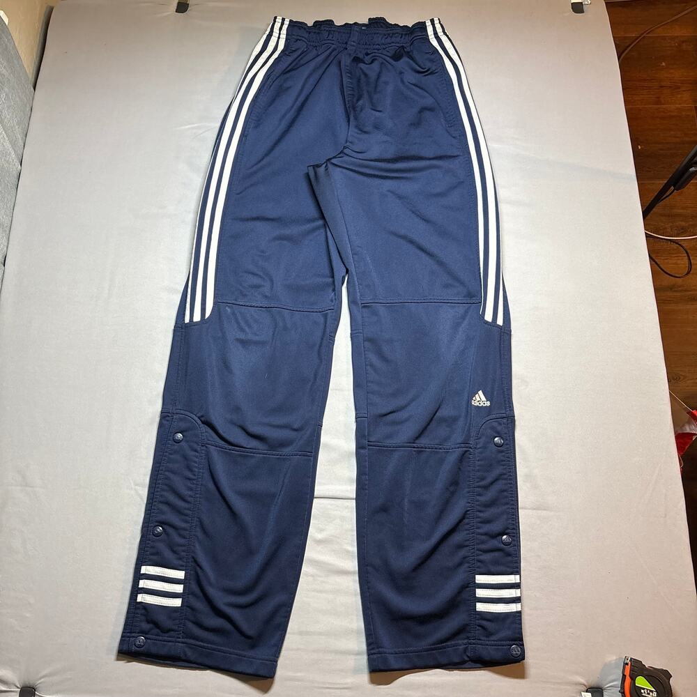 Adidas navy blue track pants